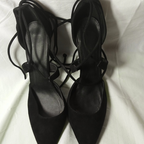 Black High Heels Size 11 - Picture 1 of 6